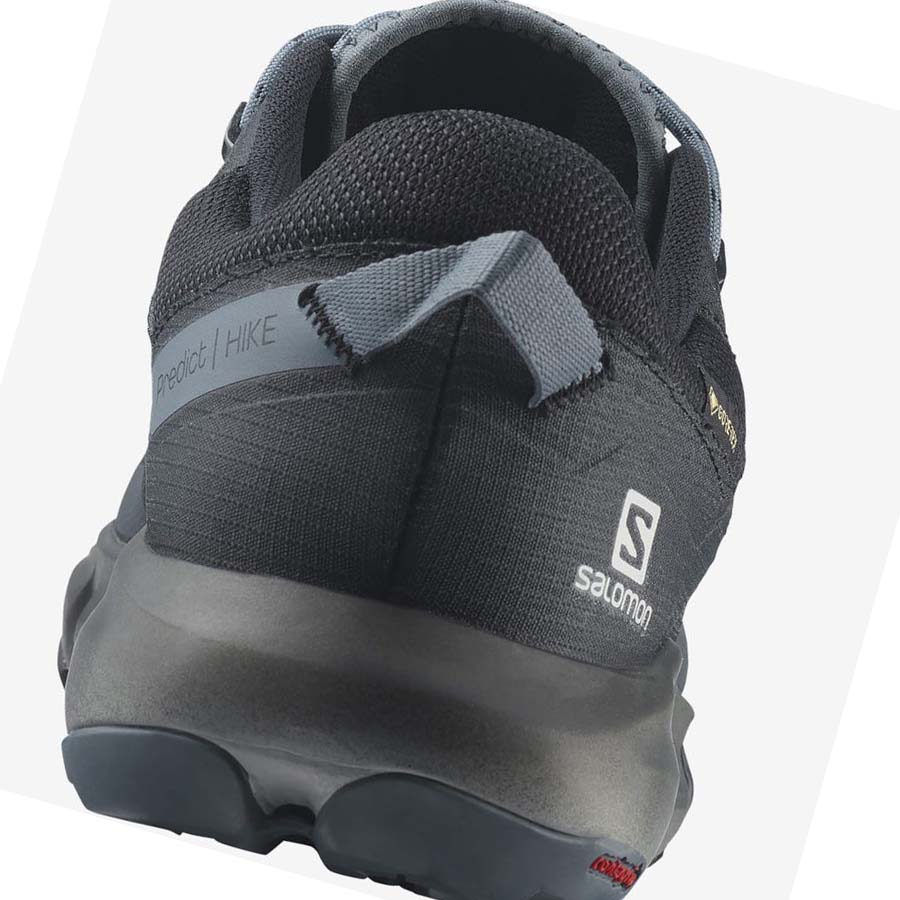 Salomon PREDICT HIKE GORE-TEX Túracipő Férfi Szürke Fekete | HU 2074JPQ